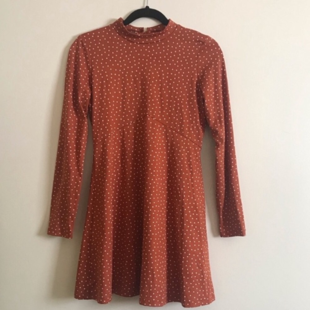 Anthropologie Lazy Sunday's Polka Dot Dress Small